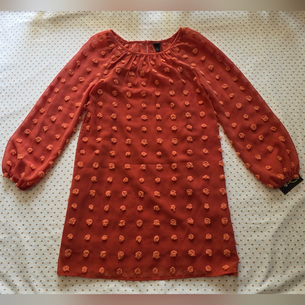 Burnt Orange Dress